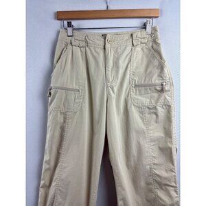 Caribbean Joe Womens Petite 8P Cargo Capris